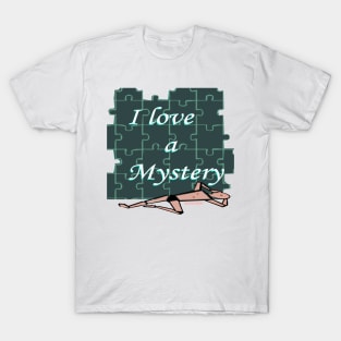 I Love a Mystery Puzzle T-Shirt